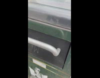 Trash bin moans and thanks you when trash is placed in it