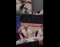 Collab ClipsIG - Judge has nervous look when athlete fell