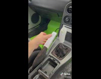Car with wii controls replacing parts of car