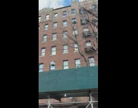 Long cable leads to apartment unit from car 