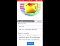 Website recording text to speech DDOI voice