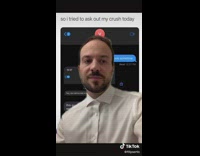 Guy asks girl out wrong message fail