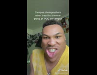 Collab BitchIG2 - Guy in yellow shirt sharp chin filter laugh