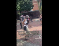 Drunk woman says British are coming