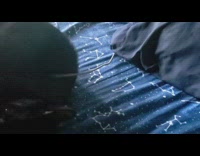 Black cat roll around play with wire laugh