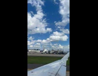 Time Lapse Video of Airplane that takes off