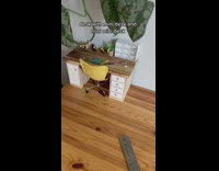 Collab BitchIG2 - A tiny handcrafted desk on top of a desk