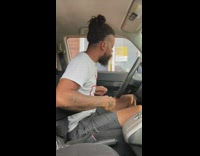 Two guys switch seats at drive thru for order prank 