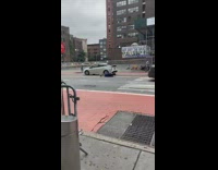 Collab winy - Blue shorts guy humps ground street road