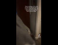 Collab Clips MPUGC - Man using tree skirt as a cape 