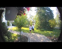 Mother and son scared to enter house