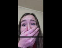 White orange cat falls purple drawer