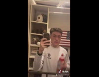 Collab BitchIG2 - Guy in mirror I take boiling hot showers