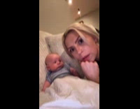 Woman told baby would have hair but was born bald 