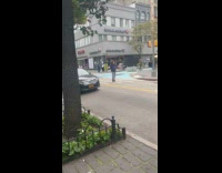 Collab winy - Cops make man blocking bus on street move away