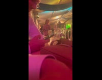 Collab IITW - Woman dress live stream dance inside bar