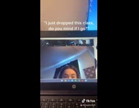 Collab BitchIG2 - Girl dropped class and asks for permission to leave