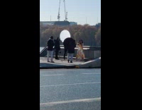 Woman dress dance video shoot camera crew