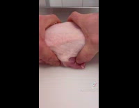 Chef stuffs whole radish in raw meat 