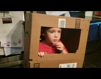 Kid in box TV says DDOI intro