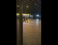 Two Ladies Dance in a Circle for Video 