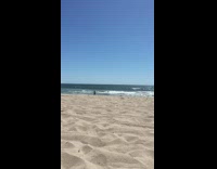 Collab Kook Of The Day - Man rides hoverboard at the beach and falls off on the hore