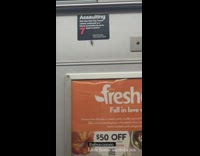 Bug inside subway under black sticker 