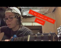 Girl sings original song acoustic guitar 