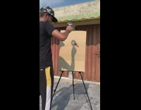Man Uses Sunlight and Magnifying Glass to Draw