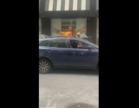 Baby Yoda Dances Next to Car 