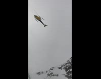 Collab JerrySlams - Helicopter flips over upside down and flies down mountain