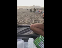 Two women WAP Challenge TikTok beach sands