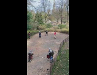 Gladiators Battle at Park 
