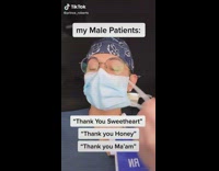 Collab BitchIG2 - Guy nurse mistaken for woman with mask on 