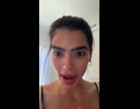 Woman gives studio apartment house tour