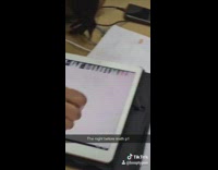 Girl skincare face mask studies notes tablet 