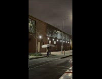 Collab WINY - Man ride bike bed mattress on head