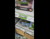 Man Grabs then Adds to Cart Minecraft Merch