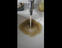 Man changed pipes and water becomes dirty