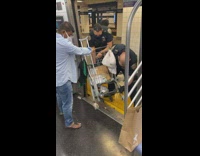 Cops help man get stuck cart out Part 3
