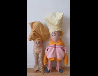 Collab PubityPets - Family with Eye Outline on Belly Walks in