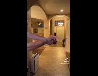 Collab Clips MPUGC - Man makes high pitched sound gun shots 