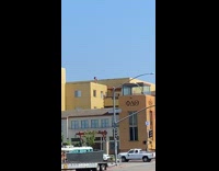 Two women bikini tiktok dance rooftop Frat House