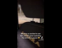 Kid cries after meeting The Grinch 