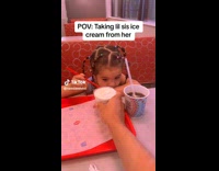 Collab BitchIG2 - Guy teasing little sister by getting ice-cream 