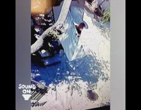 Collab VIBES - Guy walking down stairs falls and rolls