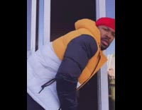 Guy dances to song about breaking back