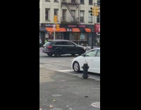 Dropped donuts and donut holes on ground 