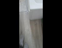 Father ask young kid saying stick bathtub