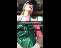 Collab VIBES - Lady throws drink at Starbucks worker